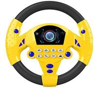 SHAVERUSH Giocattolo di Simulazione del Volante di Piccole Dimensioni, Volante Giocattolo con Musica di luci, Giocattolo di Sedile per Auto del Volante di Simulazione per Bambini (pornografico)