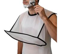 Shaving Apron for Men,Foldable Mustache Shaving Bib - Beard Trimming Catcher | for Men Fathers Husbands Boyfriends Barbers Groomers Travelers Home Apartment Travel Salon Studio