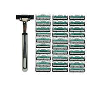 Shaving razor with 30 interchangeable blades (BIG-PACK)