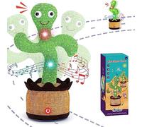 SHAVINGFUN Peluche cactus parlante - Canta e registra la voce, ripetendo ciò che dici - Giocattolo educativo per neonati