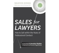 Shavon Jones Sales for Lawyers (Copertina rigida)