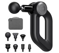 Shaw Strength S6 Pro - Pistola massaggiante professionale a percussione per tessuti profondi con ampiezza di 16 mm, pistola massaggiatrice muscolare professionale per atleti, sollievo dal dolore,