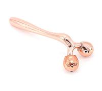 ShawFly 3D Mini Massaggiatore per il viso Cura della pelle Massaggiatore per il corpo Strumenti rassodanti per a forma di V Lifting(rosa)