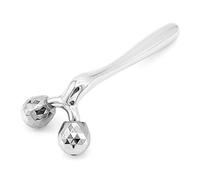 ShawFly 3D Mini Massaggiatore per il viso Cura della pelle Massaggiatore per il corpo Strumenti rassodanti per a forma di V Lifting Impastare il corpo Dimagrante Corpo antirughe (argento)