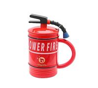 ShawFly Tazza da caffè estintore, tazza in ceramica creativa e divertente, tazza regalo con personalità, regalo brigata dei vigili del fuoco della città regalo divertente per ragazzo ragazza vigili