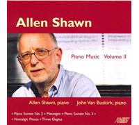 Shawn Allen - Allen Shawn: Piano Music Volume Ii
