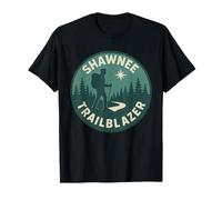 Shawnee Trailblazer Camicia Retro Forest Trail Illinois Hike Maglietta