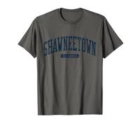 Shawneetown Illinois IL College University Style Blu Maglietta