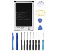 SHAWOROCE Batteria EB-B800BE B800BU compatibile con Samsung Galaxy Note 3 SM-N9000 Note 3 DuoS N9002 Note 3 LTE N9005 N9006 N9007 N9008 N9009 Li-ion 3200mAh 3.8V con kit di riparazione