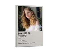 Shay Rudolph, poster artistico da parete per soggiorno, camera da letto, 60 x 90 cm, con cornice