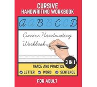 Shayan Senior Cursive Handwriting Workbook For Adult (Tascabile)