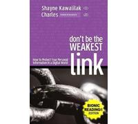 Shayne Kawalilak Don't Be the Weakest Link (BR) (Copertina rigida)