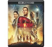 Shazam Fury Of The Gods (4k Ultra HD + blu ray + Digitale Codice, 2023) Nuovo