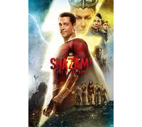 Shazam Poster Furia Of The Gods Film 61x91.5 CM 61x91.4cm Nuovo Sigillato Grande