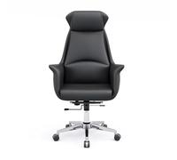 ShAzanz Sedia ergonomica da ufficio, altezza regolabile 360 ° girevole girevole girevole Executive Computer Task Chairs con poggiatesta e braccioli imbottiti, pelle PU(Color 4)