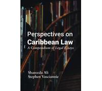 Shazeeda Ali Perspectives on Caribbean Law (Tascabile)