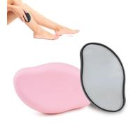 SHBAOCH 2PCS Nano Pietra Depilazione Cristallo Depilazione per Uomo e Donna, Riutilizzabile Epilatore Nano Cristalli per le Braccia Posteriori, Strumento Esfoliante Indolore(rosa)