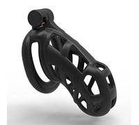 SHBAODADAN Tutore Fisso Ortopedico Stile Cobra Nero Traspirante da Uomo Anello di Allenamento Invisibile Staffa Fissa Design Antifurto (XL) -C4