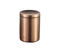 SHBHWS 2 contenitori for stuzzicadenti, Dispenser for Bastoncini di Cotone, Scatola immagazzinaggio Portatile Semplice e Creativa for la casa per Cucina e Ristorante(Rose Gold)