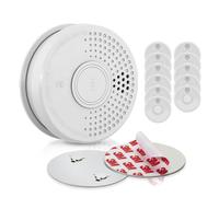 SHD by oneConcept Rilevatore di fumo DOF39 con supporto magnetico Magnetic Mount