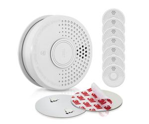 SHD by oneConcept Rilevatore di fumo DOF39 con supporto magnetico Magnetic Mount