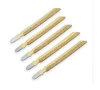 Shdiatoo - Set di lame diamantate per seghetto alternativo per piastrelle in granito e marmo, in plastica, 100 mm, qualità professionale