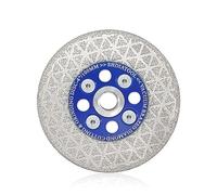 SHDIATOOL Dischi diamantati per la rettifica delle lame da taglio 100MM Granito sega lama doppio lato piastrelle diamante lama triangolo forma per marmo calcestruzzo pietra ceramica M14 filo Filetto