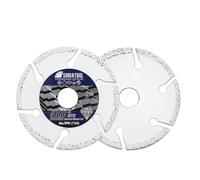 SHDIATOOL Disco da taglio diamantato 50 mm,Disco da taglio in metallo 50 mm Ruota abrasiva per tubo d'acciaio, barra di ferro, angolo d'acciaio, albero 10 mm, 2 pezzi