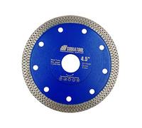 SHDIATOOL Disco diamantato Ø115mm, lama diamantata con X segmenti di corona per tagliare gres porcellanato, porcellana, piastrelle, granito, marmo, ceramica