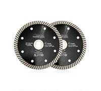SHDIATOOL Disco Diamantato 2 Pezzi 105mm Super Sottile Turbo Lama per Porcellana Piastrella Ceramica Granito Marmo