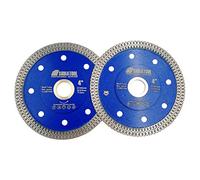 Shdiatool - Disco diamantato per sega circolare, per piastrelle in marmo, diametro 100 mm, confezione da 2