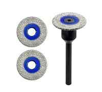 SHDIATOOL Mini disco da taglio per sega diamantata per Marmo Granito Pietra Calcestruzzo Muratura 3pcs 30mm