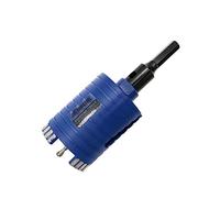 SHDIATOOL Punta Diamantata per Trapano 68 mm x M16 con Adattatore Gambo Esagonale e Punta da Centro per Muratura Calcestruzzo