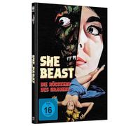 SHE BEAST-DIE RÜCKKEHR DES GRAUENS - wattiertes Mediabook - Cover C - limitiert auf 99 Stück (Blu-ray + DVD)