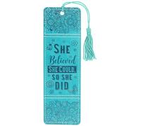 She Believed She Could Artisan Bookmark