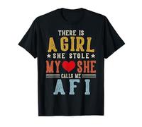 She Calls Me AFI Funny Fathers Day Nonno Maglietta