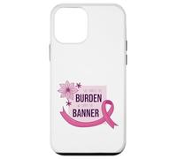She Carries Burden We Carry The Banner supporto nastro rosa Custodia per iPhone 12 mini