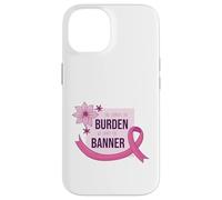 She Carries Burden We Carry The Banner supporto nastro rosa Custodia per iPhone 14