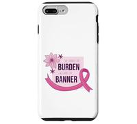 She Carries Burden We Carry The Banner supporto nastro rosa Custodia per iPhone 7 Plus/8 Plus