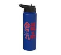 She Devil on Duty Halloween Costume Funny Stainless Steel Insulated Water Bottle