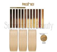 SHE EXTENSION THREEASY 3 FASCE CON CLIP EFFETTO SHATUSH CAPELLI VERI REMY 100%