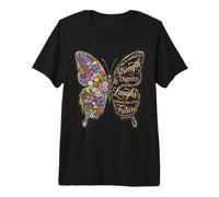 She Is Clothed with Strength & Dignity Christian Women Maglietta Premium