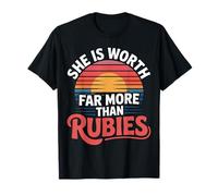 She Is Worth Far More Than Rubies Donne cristiane - Maglietta