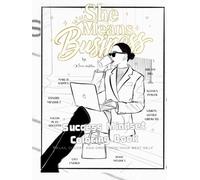 She Means Business: Success Mindset Coloring Book for Women