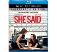 She Said (Blu-Ray + DVD + Digital) (Blu-ray)