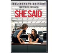 She Said (DVD) Carey Mulligan Zoe Kazan Patricia Clarkson Maria Schrader