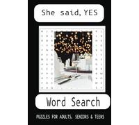 She Said, YES Word Search Puzzle BooK