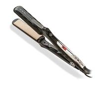 She SHINE SILK EFFECT 28 Piastra per Capelli con Fibre di Seta - Nero Lucido