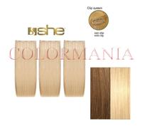SHE THREEASY KIT 3 FASCE EXTENSION MESCIATO BIONDO CHIARO BIONDO PLATINO CHIARO