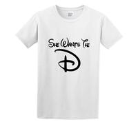 She Wants Cotton Unisex T-Shirt Mens White Men Tees 3XL